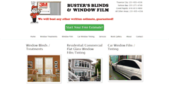 Desktop Screenshot of bustersblinds.com